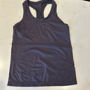 Athleta Tank- workout- Racerback- purple